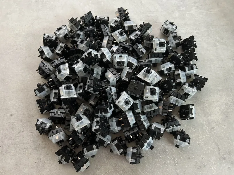 L+F+SS+BI Cherry Nixie Switches (x108)