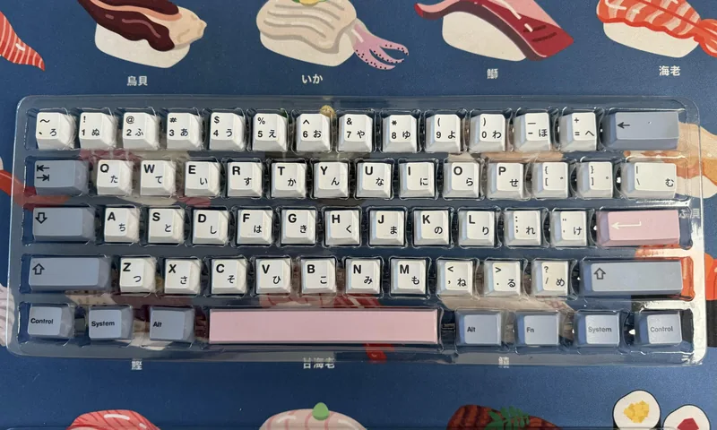 NicePBT Fuji Keycaps