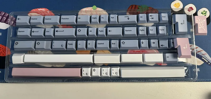 NicePBT Fuji Keycaps