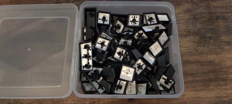 Salvation + extra PCB + 2 keycap set