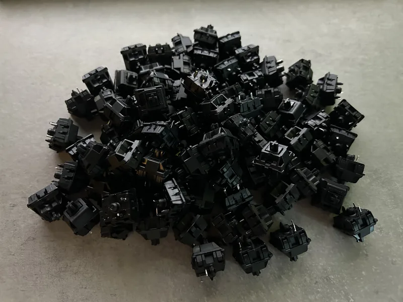 L+F+SS Cherry MX Black (x85)