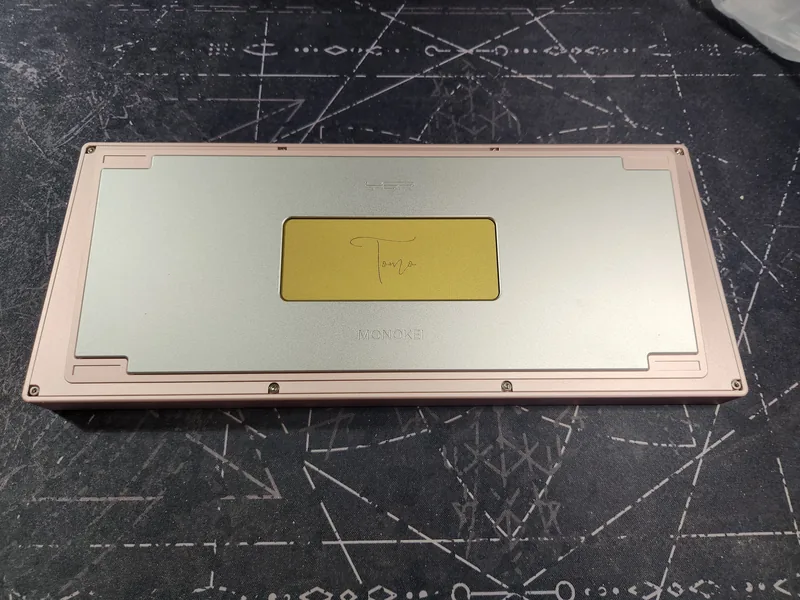 Blush Pink Monokei TGR Tomo + Extra Pcb