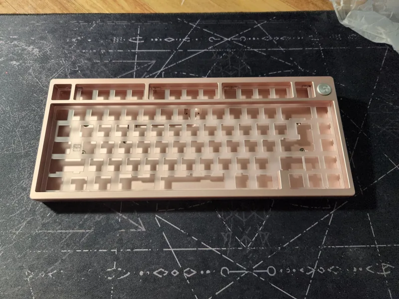 Blush Pink Monokei TGR Tomo + Extra Pcb