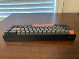 KBD67 lite r3 oil kings+akko black&rose