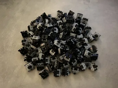 L+F+SS+BI Cherry Nixie Switches (x107)