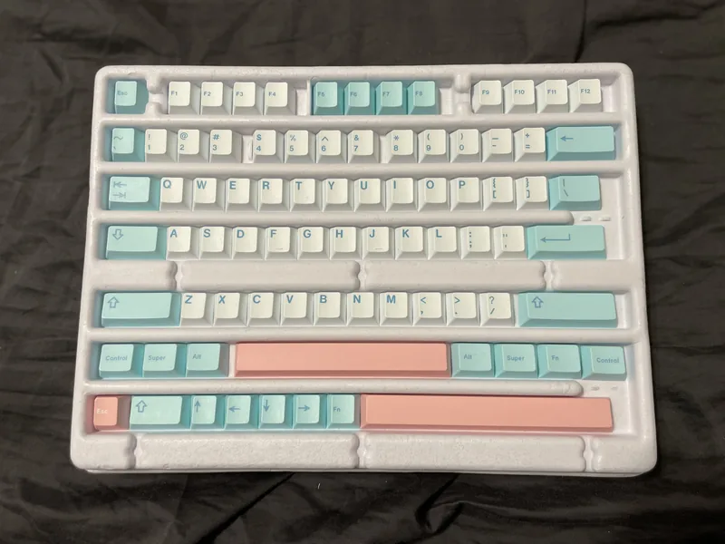 GMK Noel Used + Sealed Hiragana kit