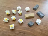AURA75 milky gat yellow dim light dyesub