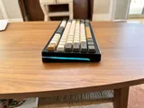 AURA75 milky gat yellow dim light dyesub