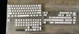 NicePBT Black on White Keycaps