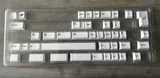 NicePBT Black on White Keycaps