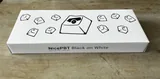 NicePBT Black on White Keycaps
