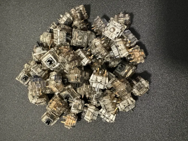 Gateron Ink Black V2 (L+F+SS) - 67x
