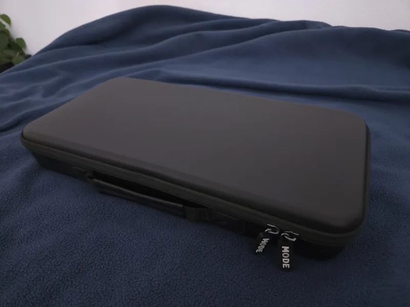 Built Mode80 WKL Iris + GMK Pink on Navy