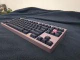 Built Mode80 WKL Iris + GMK Pink on Navy