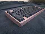 Built Mode80 WKL Iris + GMK Pink on Navy