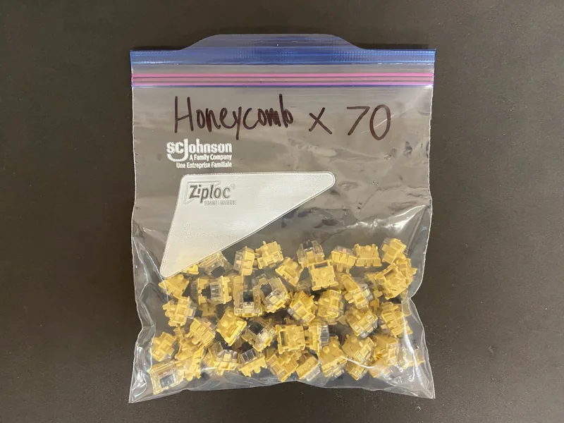 Honeycomb Linear Switches x70