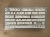 ePBT Simple White Keycaps