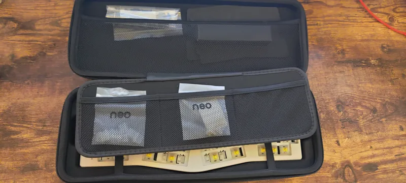 Cream Neo Ergo (wired hotswap PCB)