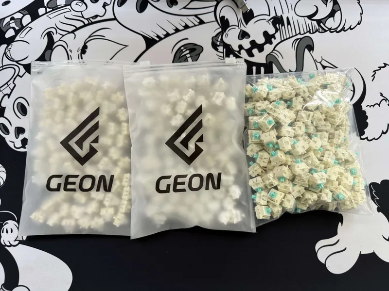 325x BSUN Raw + BSUN X + Keygeek Raw Switches