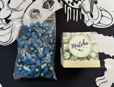 229x Matcha Latte + Opal Switches 