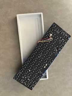 Bakaneko60 Pearl White Fully Built