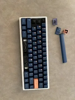 Bakaneko60 Pearl White Fully Built