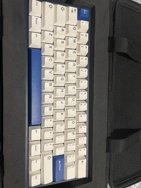 Bakeneko60 with NicePBT BoW
