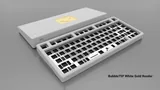 Bubble 75 White with Gold Weight