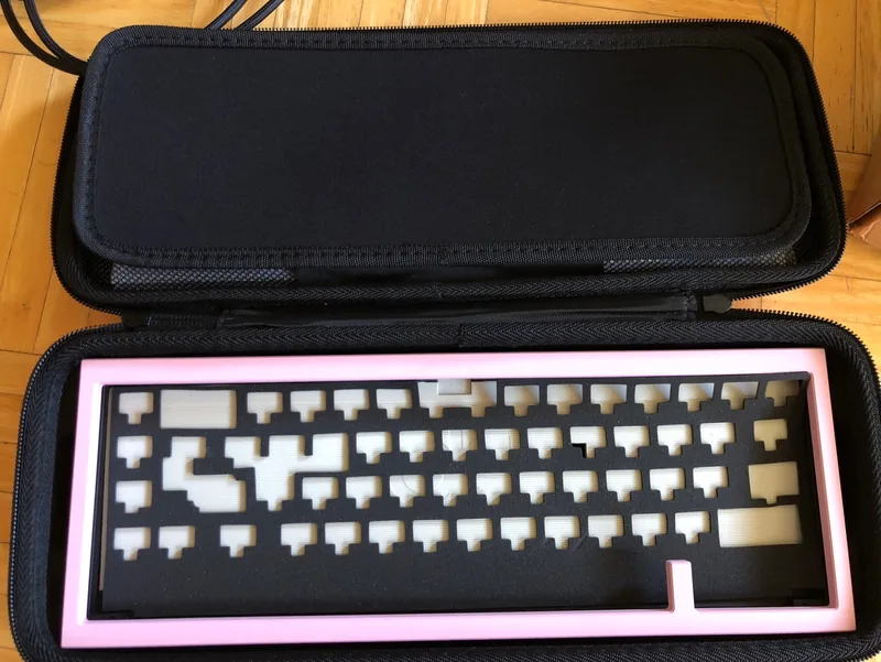 QK65 R1 pink with chroma bottom