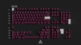GMK Maroon ABS Keycap Set