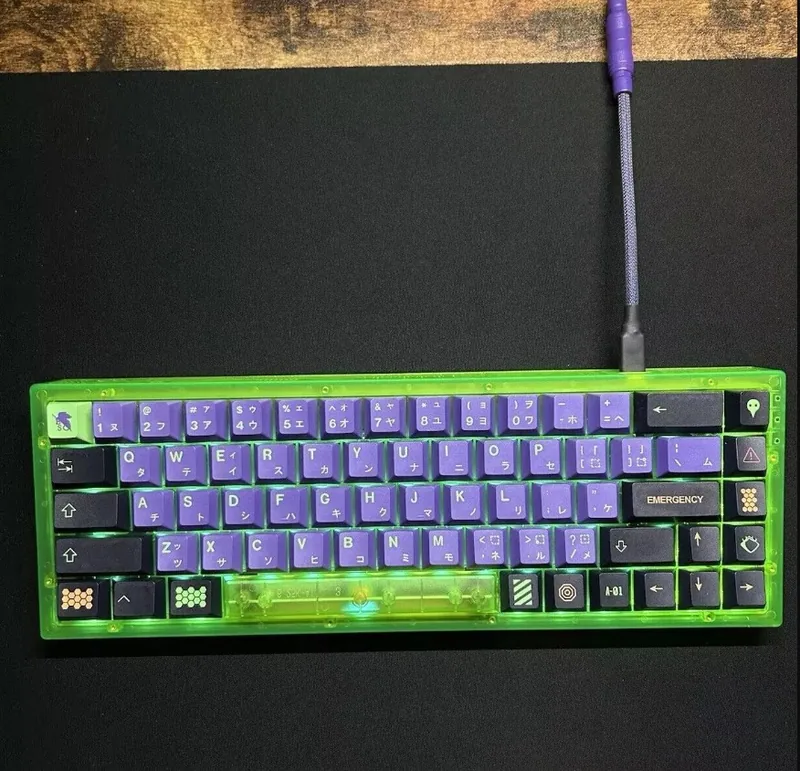 NK 65 Alien Green W/ HMX EVA switches
