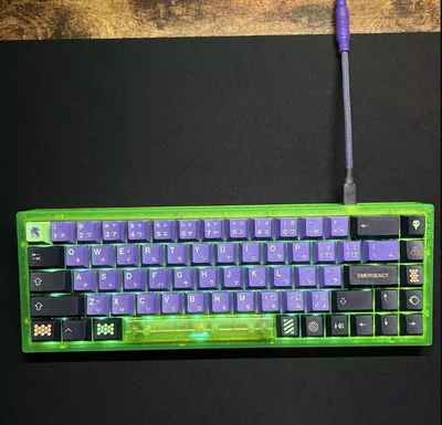 NK 65 Alien Green W/ HMX EVA switches