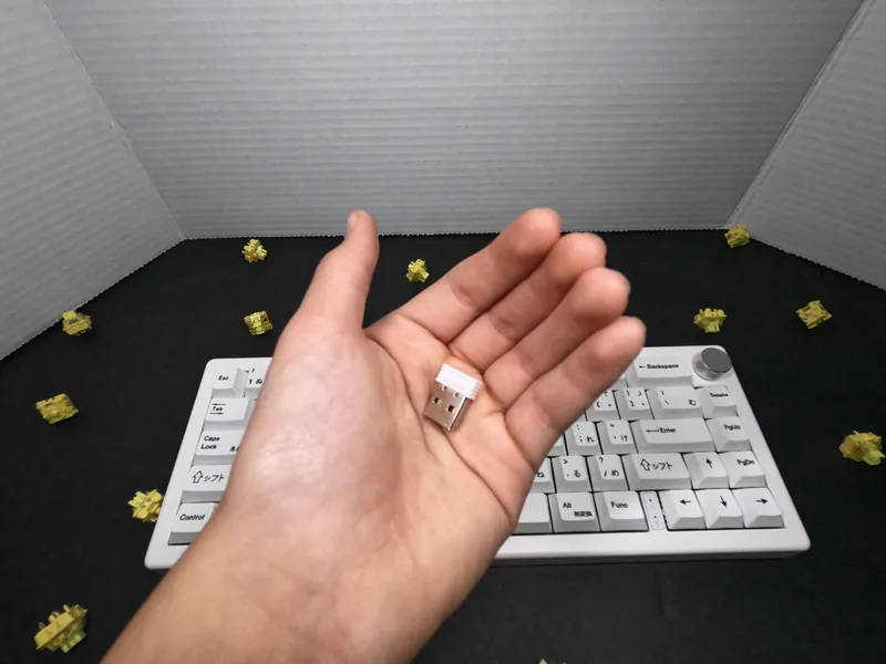 BoyI White Gmk67 With Akko Cream Yellows