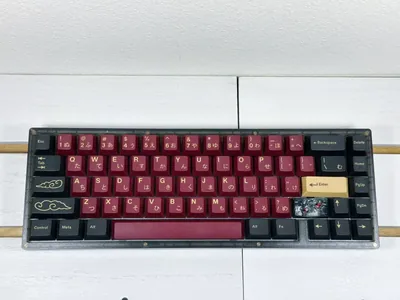 KBD67 Lite R4 AUTHENTIC GMK RED SAMURAI