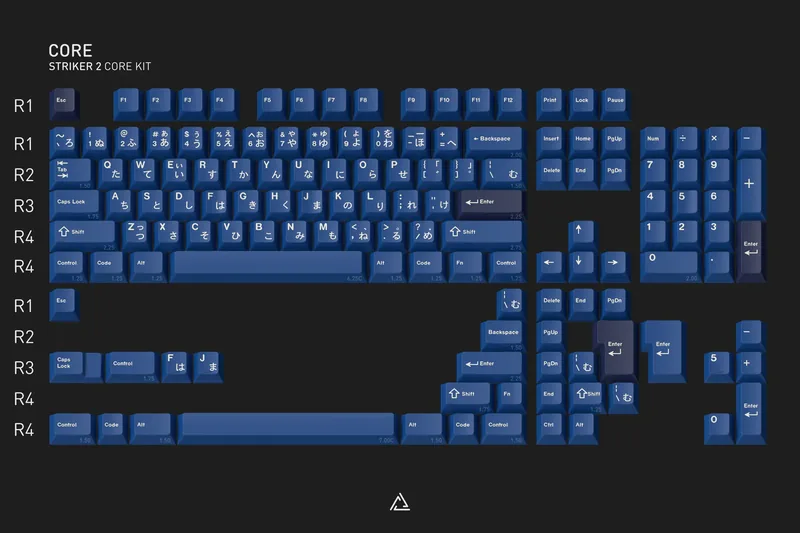 GMK Striker + Analog Dreams 2set