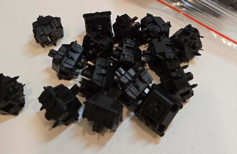 Modified Hyperglide Cherry MX Black