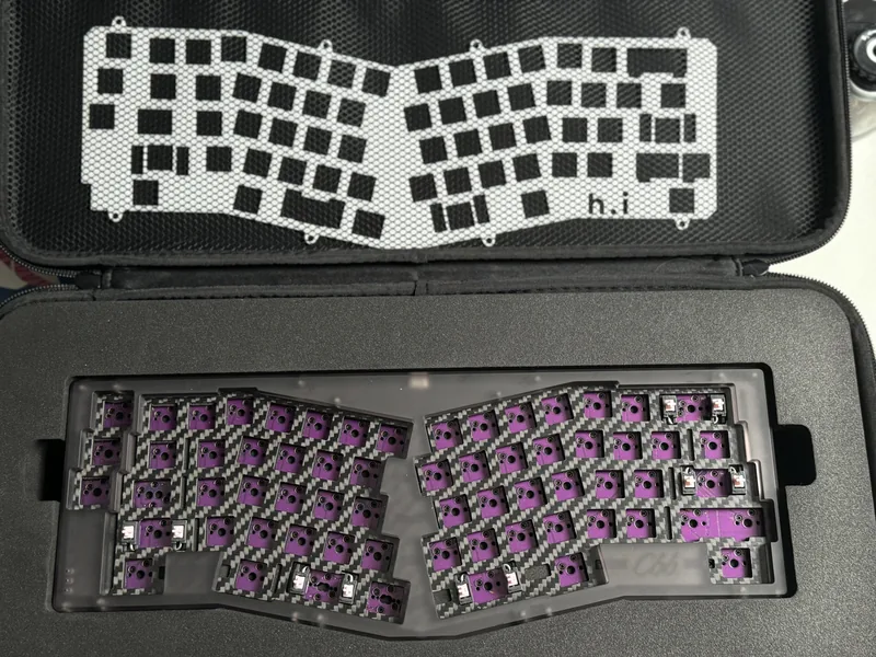 h40.io Amano R2 - Smoke Alice Keyboard