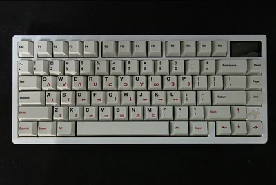 Meletrix Zoom75 - eWhite - CF Plate