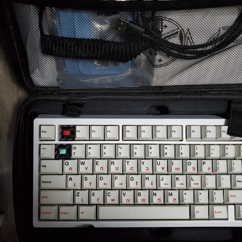 Meletrix Zoom75 - eWhite - CF Plate