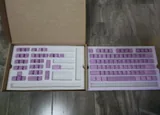Purple Ceramic Keycap Set V2