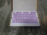 Purple Ceramic Keycap Set V2