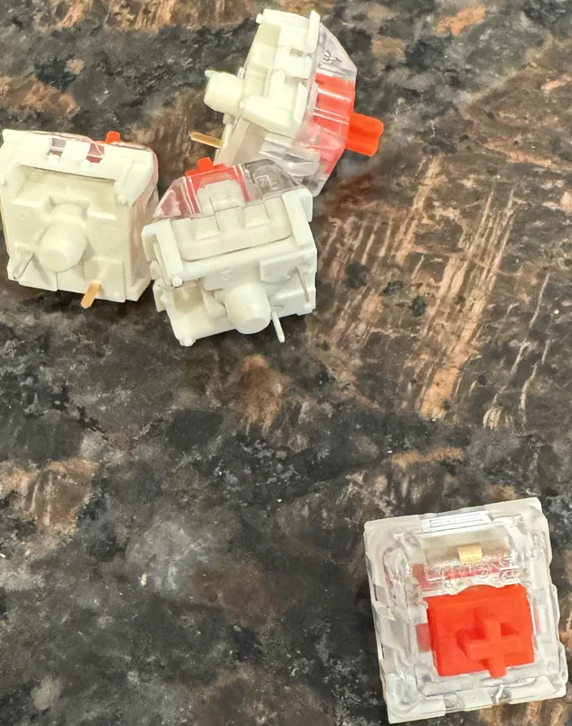 90 - Kailh Red Switches
