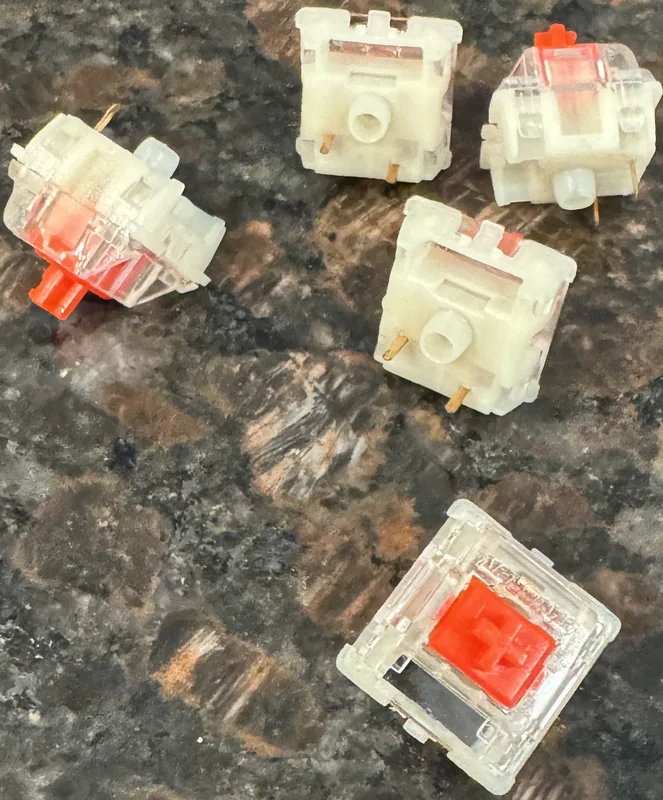 70 - Factory Lubed Gateron Red Switches
