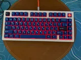 JRIS75 Milky E-White, GMK Striker R2