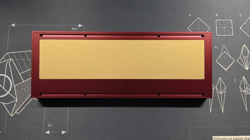 KBDFans Tofu65 2.0 Burgundy