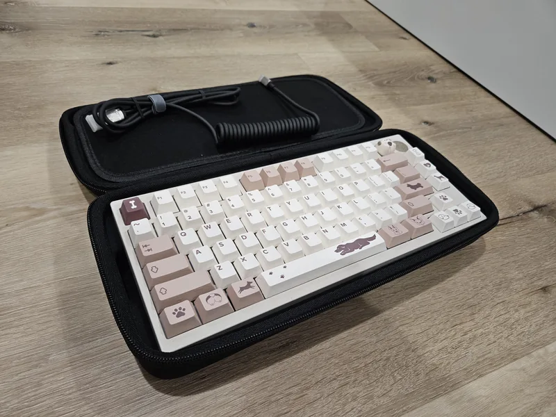 QK75 w/ NK creams & PBT Doggie