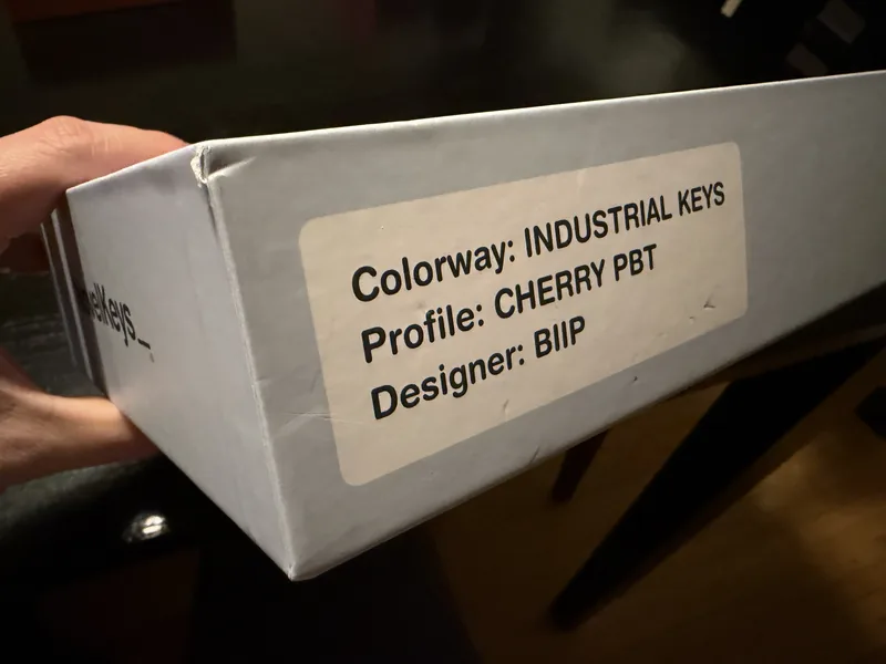 Cherry Industrial Keys PBT Keycaps
