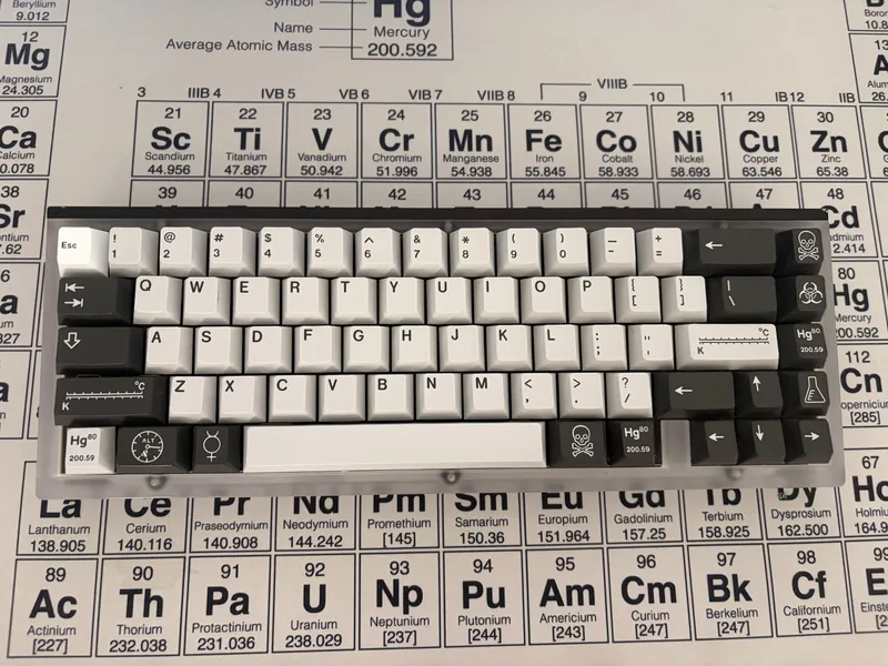Mode 65 w/ lavender switches