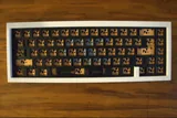 E-White/Navy Qwertykeys QK65 R1