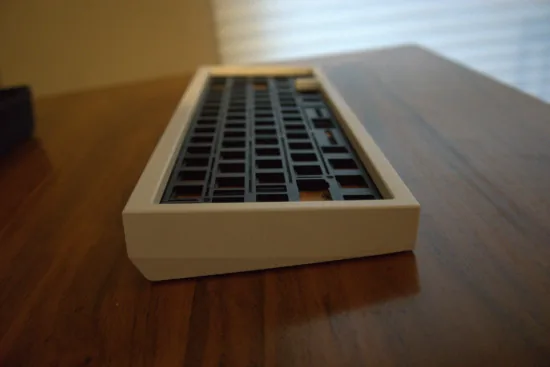 E-White/Navy Qwertykeys QK65 R1